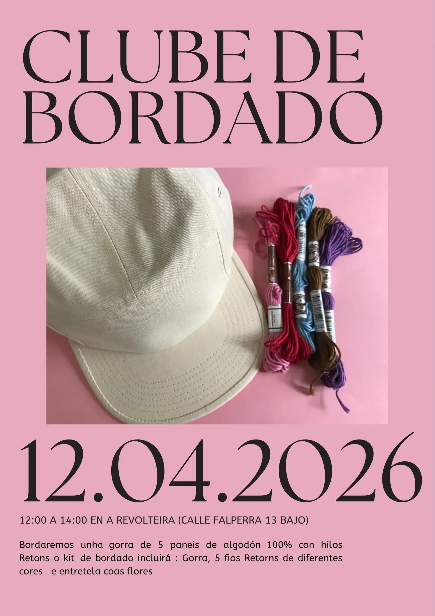 Club de bordado 12 de abril