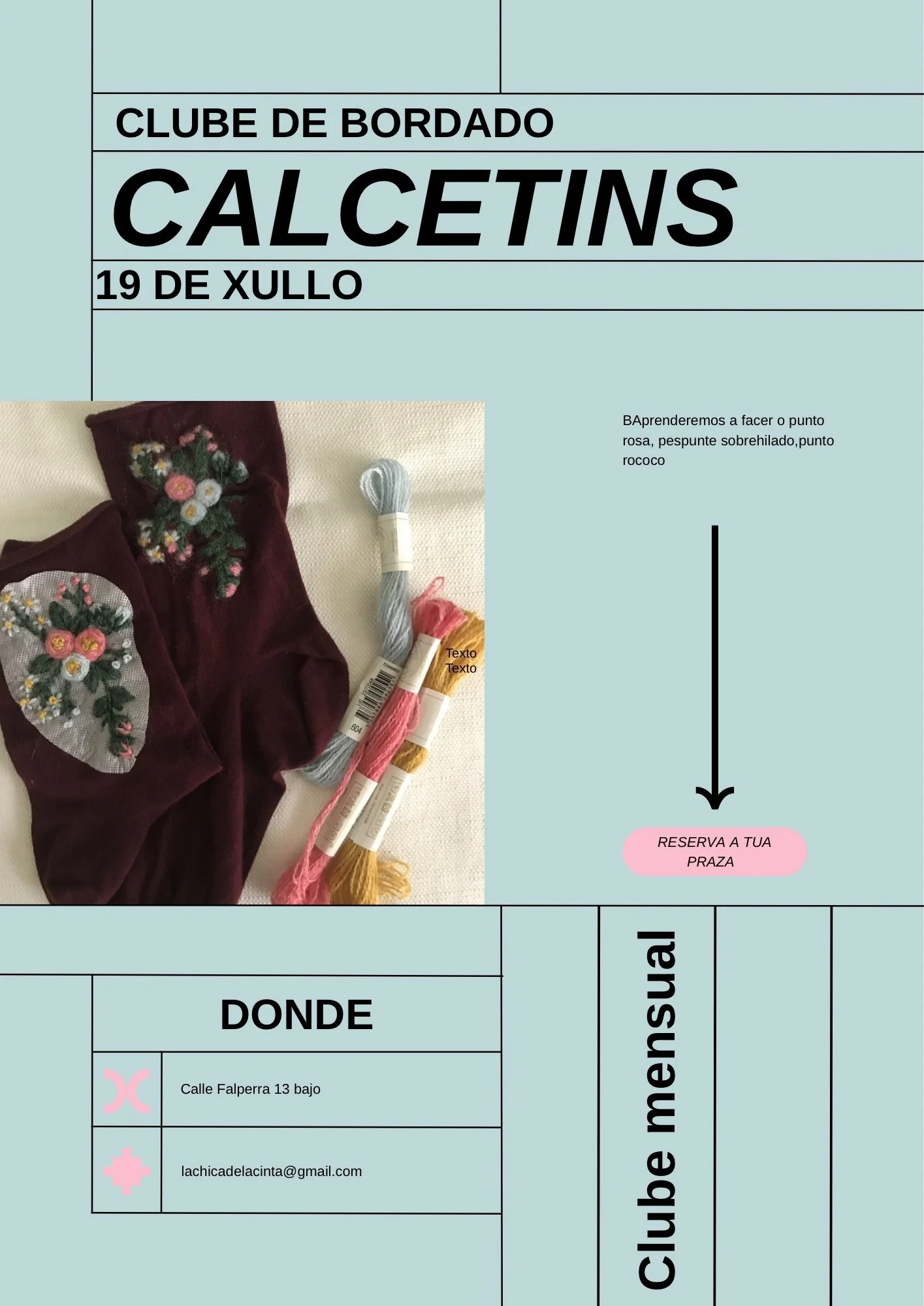 Clube de bordado 19 de julio