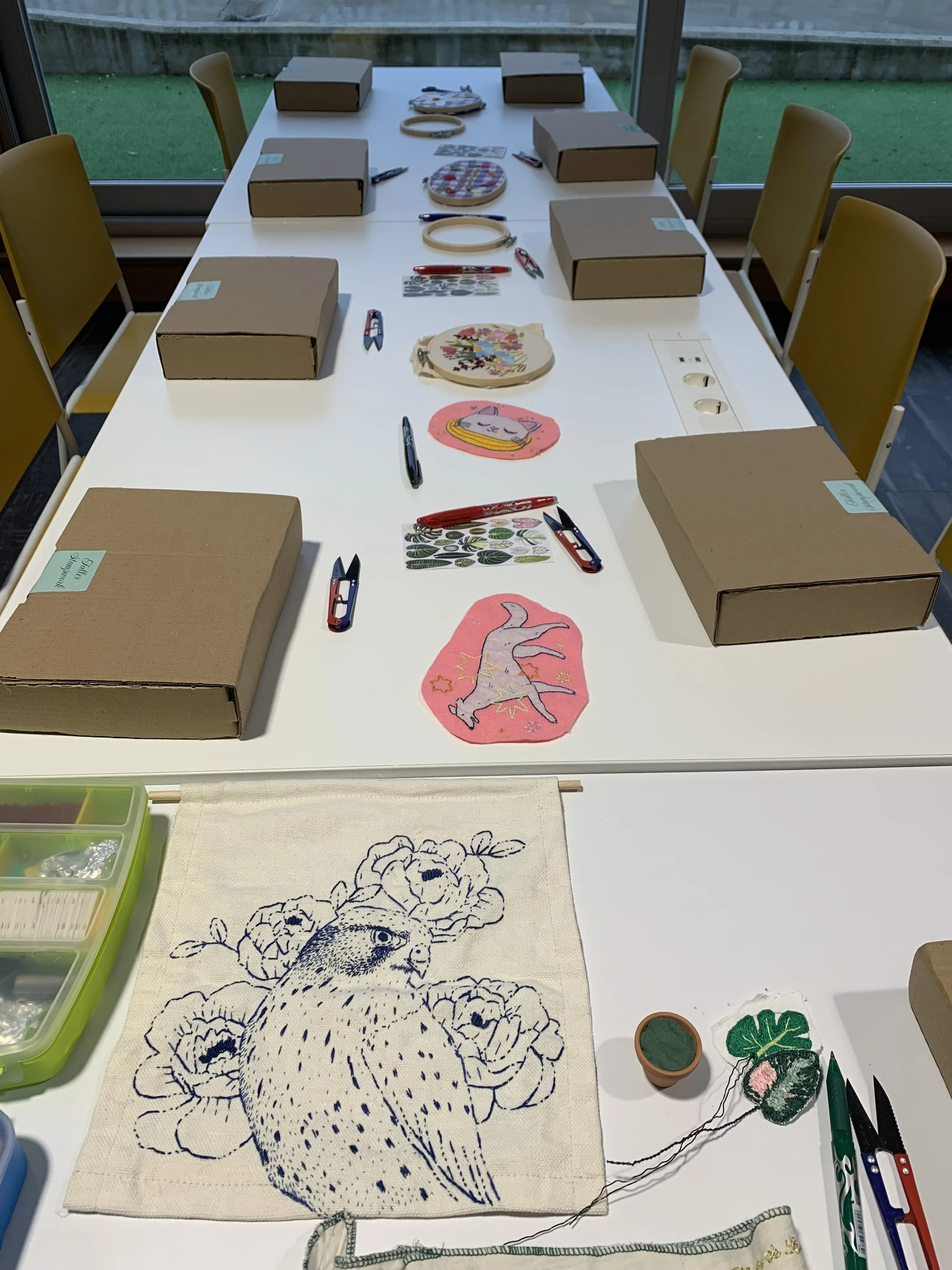 Club de bordado (segundo turno )