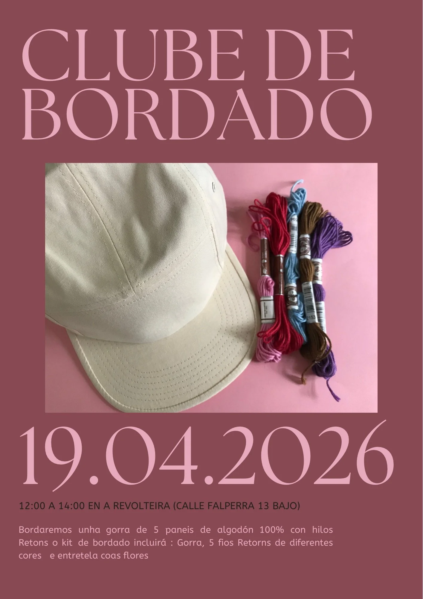 Club de bordado 19 de abril