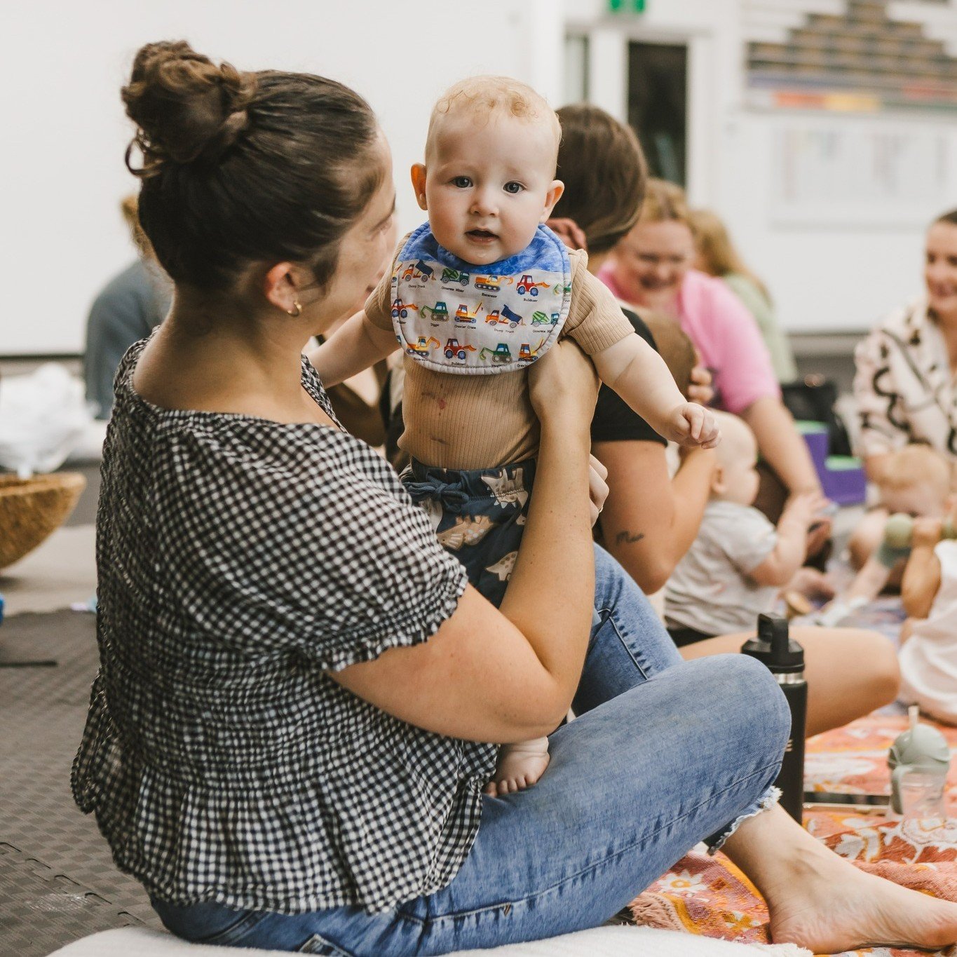 Confident mum at North Lakes mums group