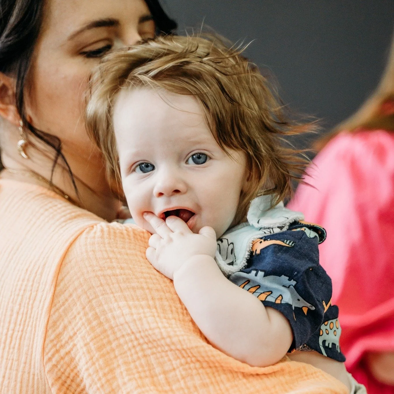 A mum and baby at a mothers group in North Lakes Brisbane