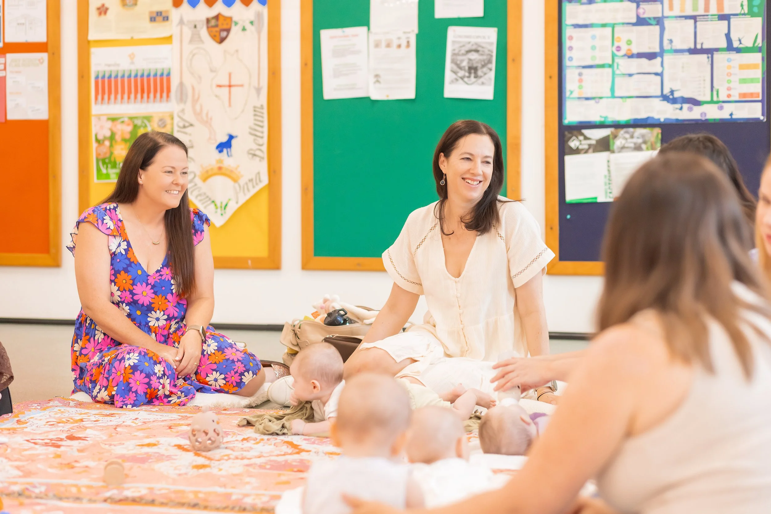Brisbane Mums at a mothers group in Everton Park