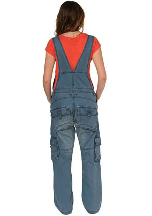 Salopette unisex cargo