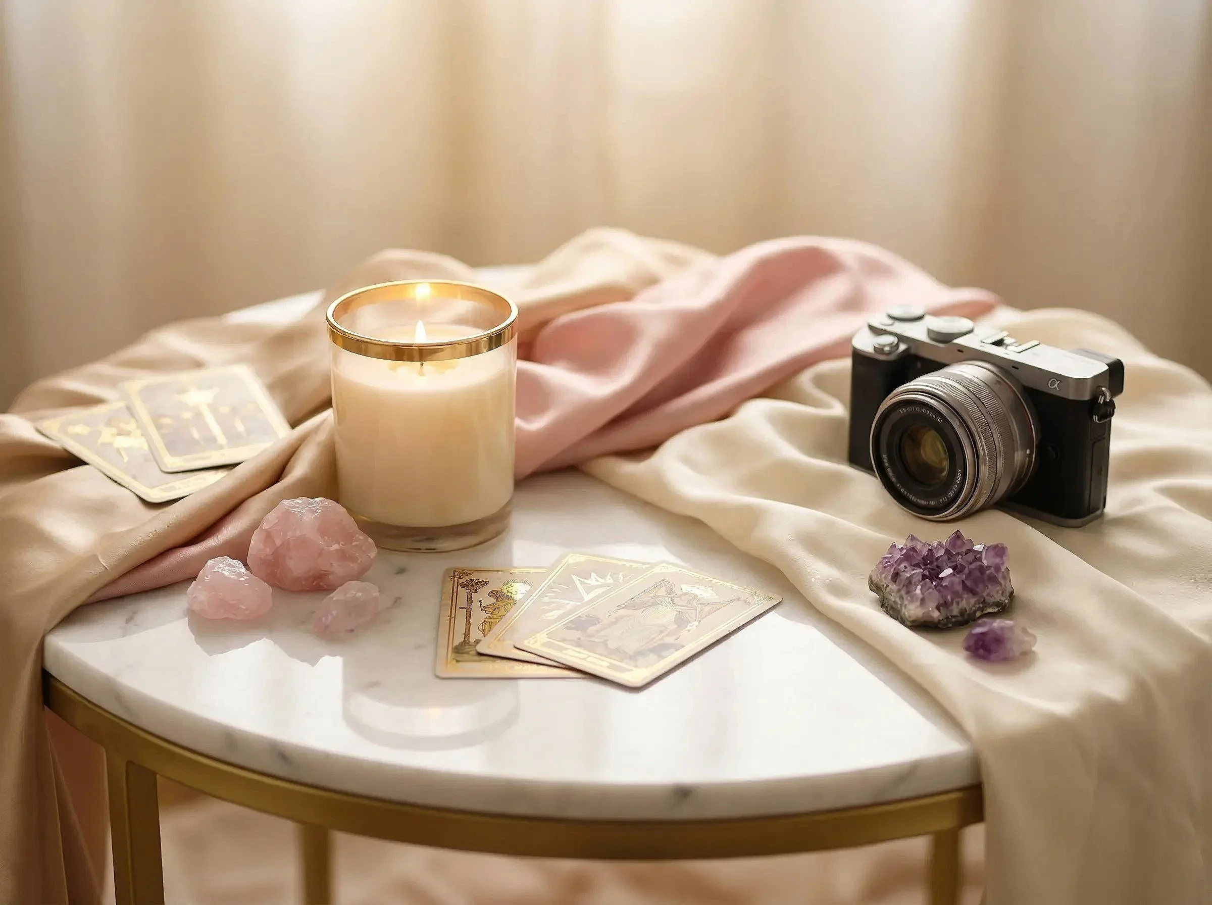 30 min Kartenlegung mit Tarot, Lenormand oder Orakel – persönliche spirituelle Beratung für Orientierung, Lebensfragen und Transformation