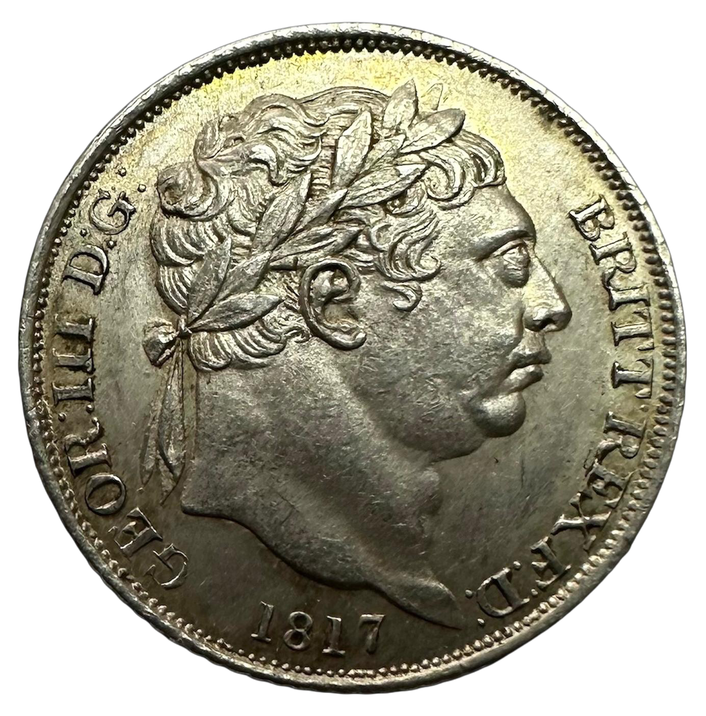 1817 George III Sixpence