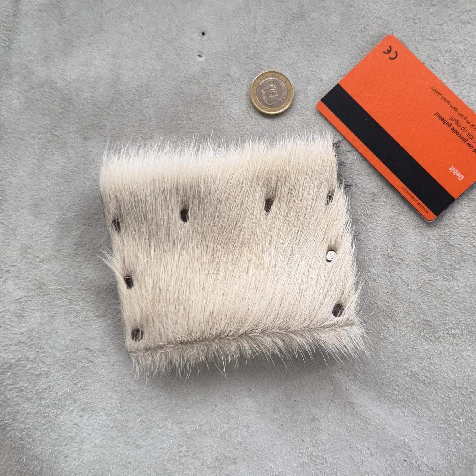 Cowhide Squeeze Wallet