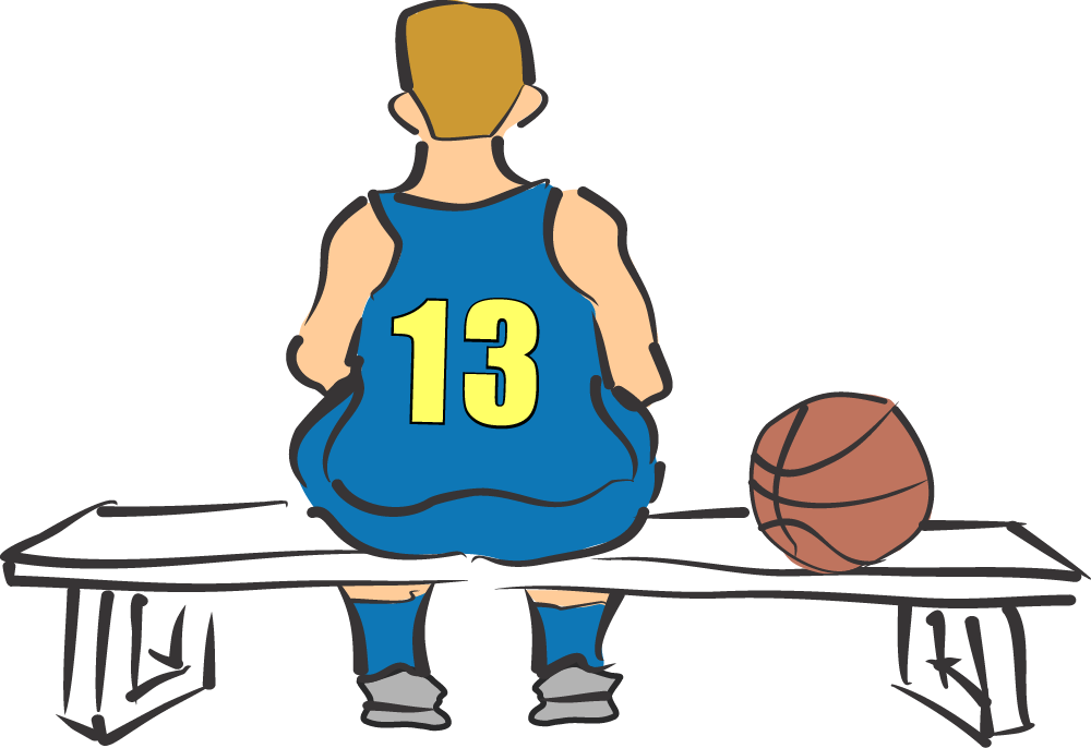 The Bench Warmer - Memories From the Bench - basketball player 13