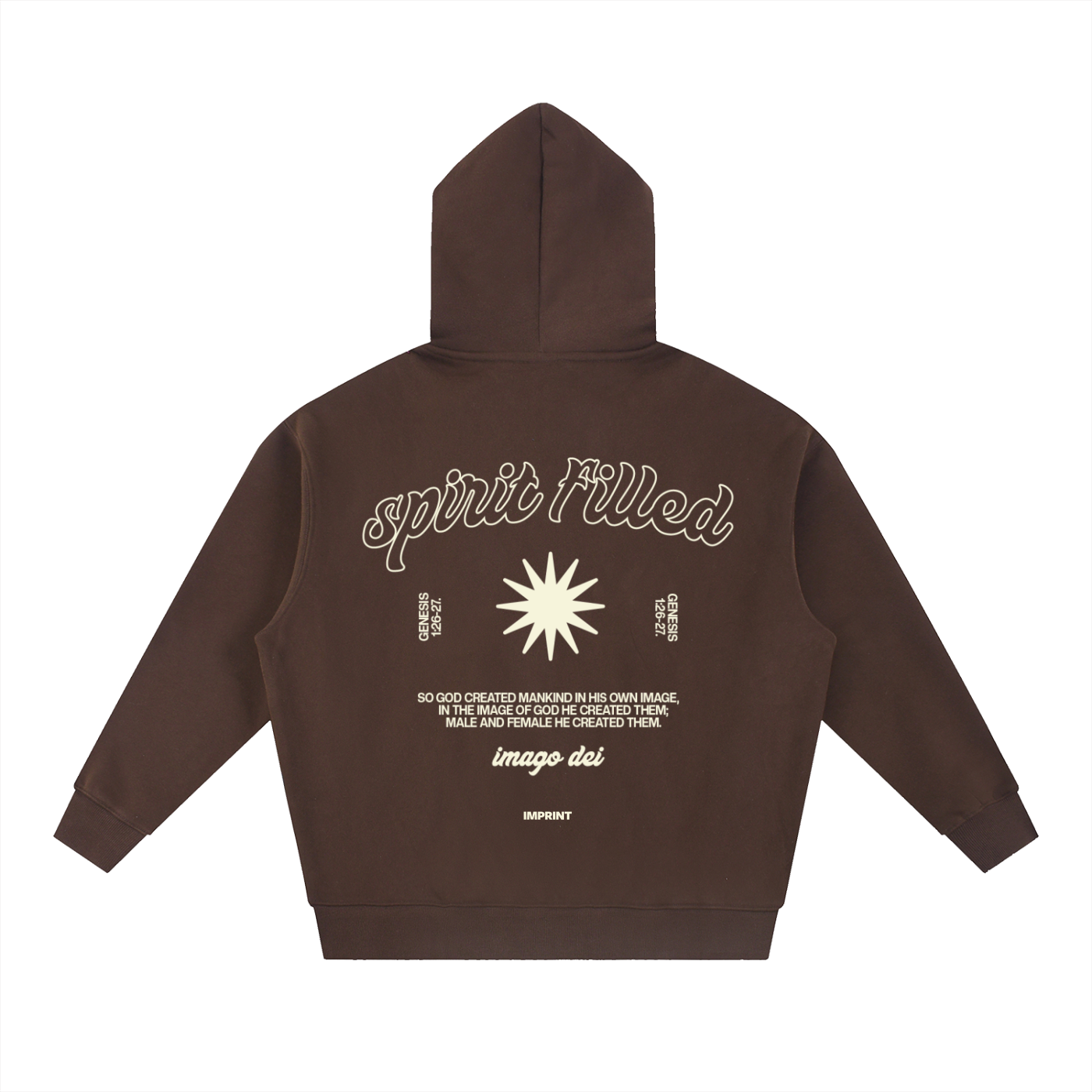 IMAGO DEI Spirit Filled Oversized Boxy Fit Fleece