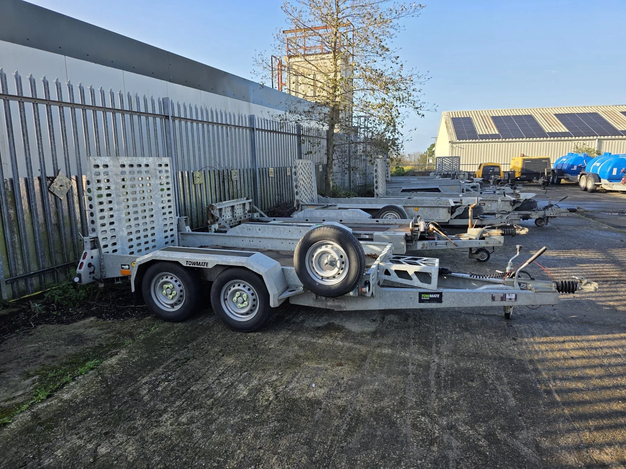 Plant trailers for hire in Cornwall and Devon