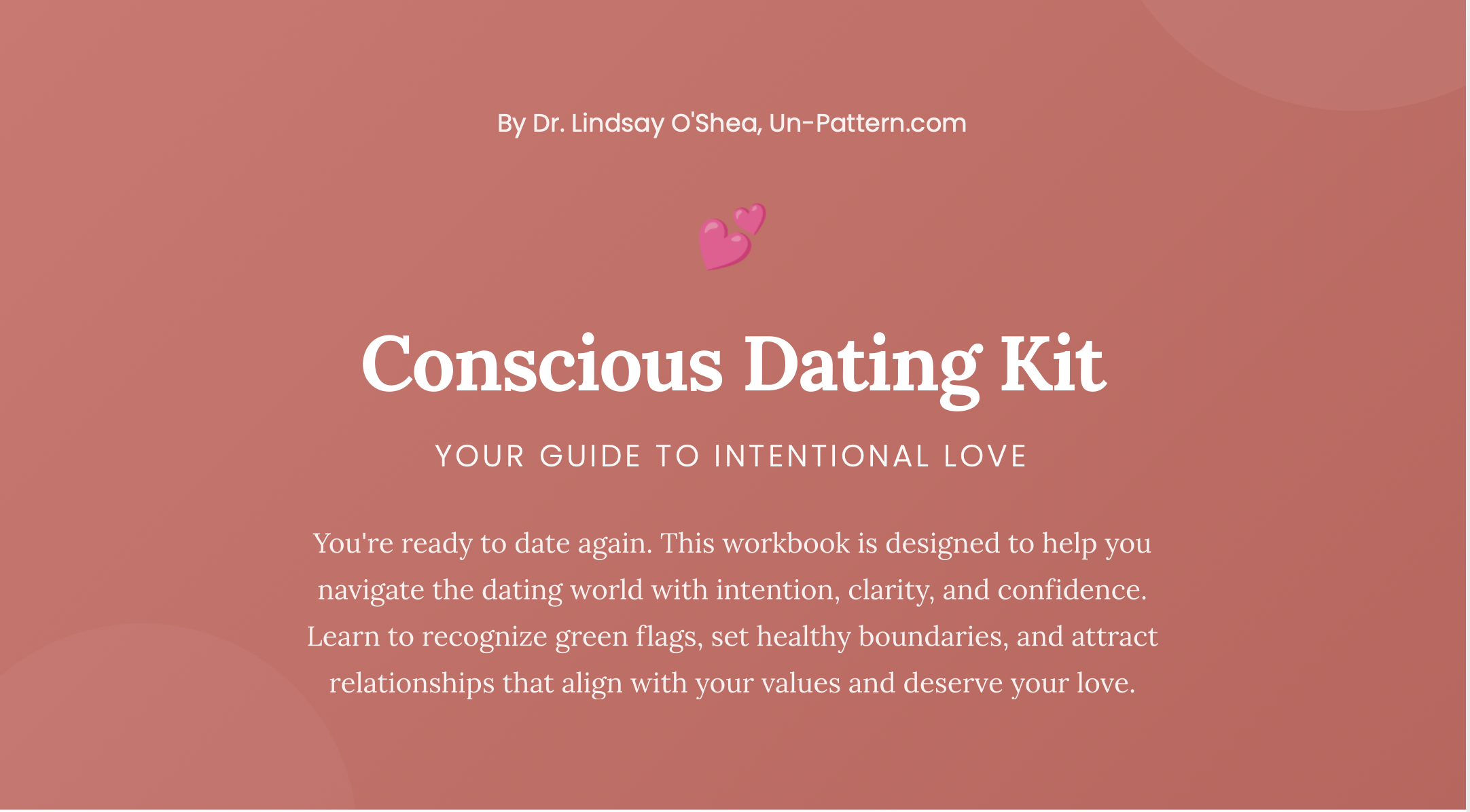 Conscious Dating Kit