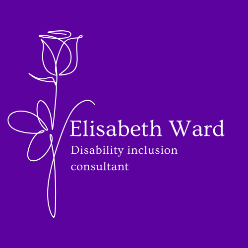 Elisabeth Ward, Disability inclusion consultant logo