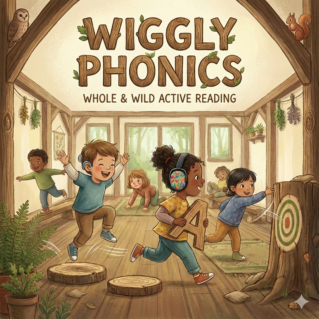 Wiggly Phonics: The active reading club