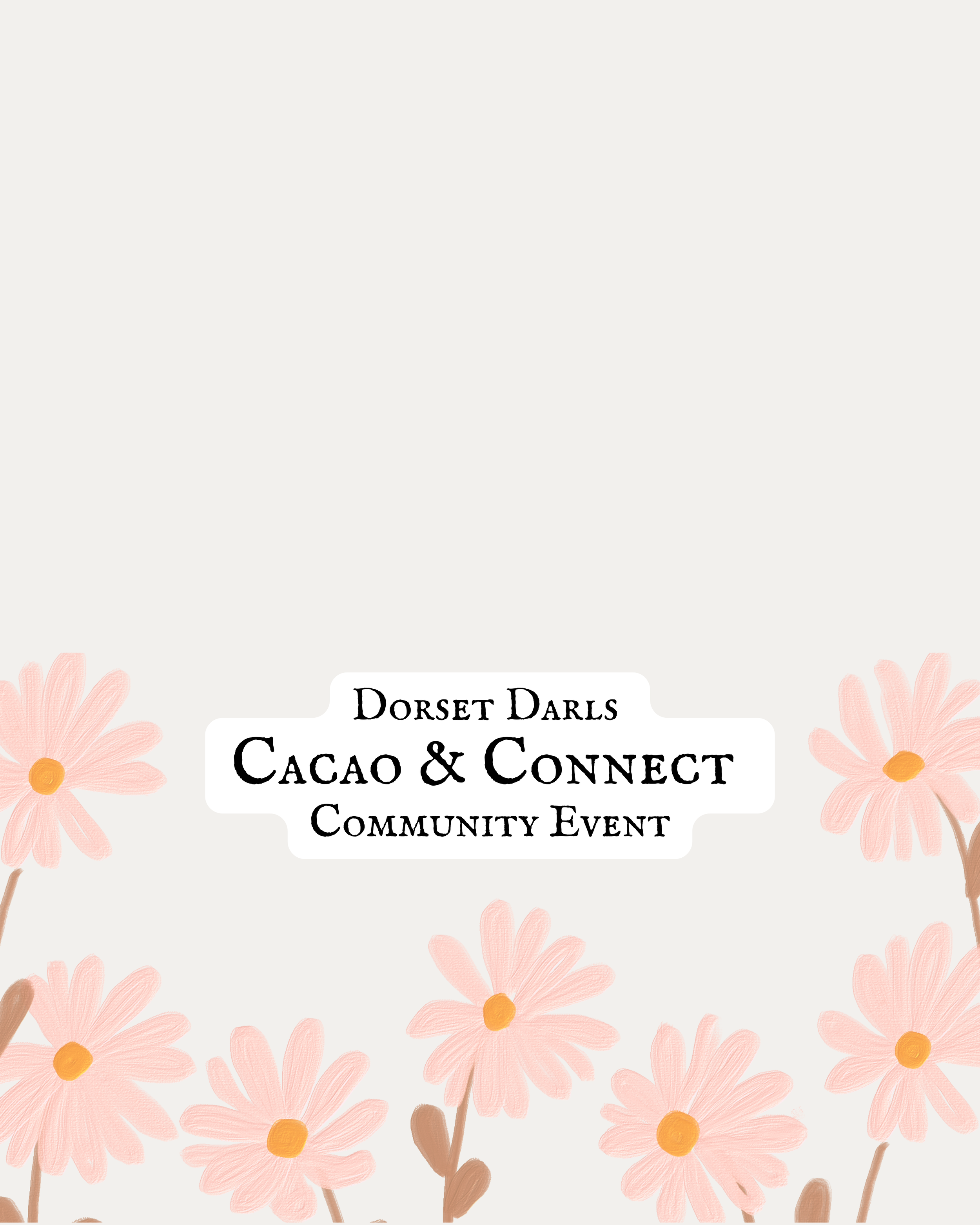 Cacao & Connect Community Event