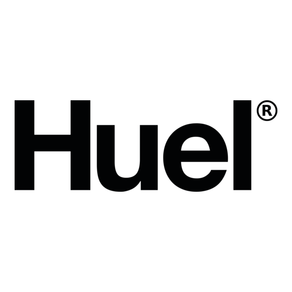 Huel logo in black text on a white background.