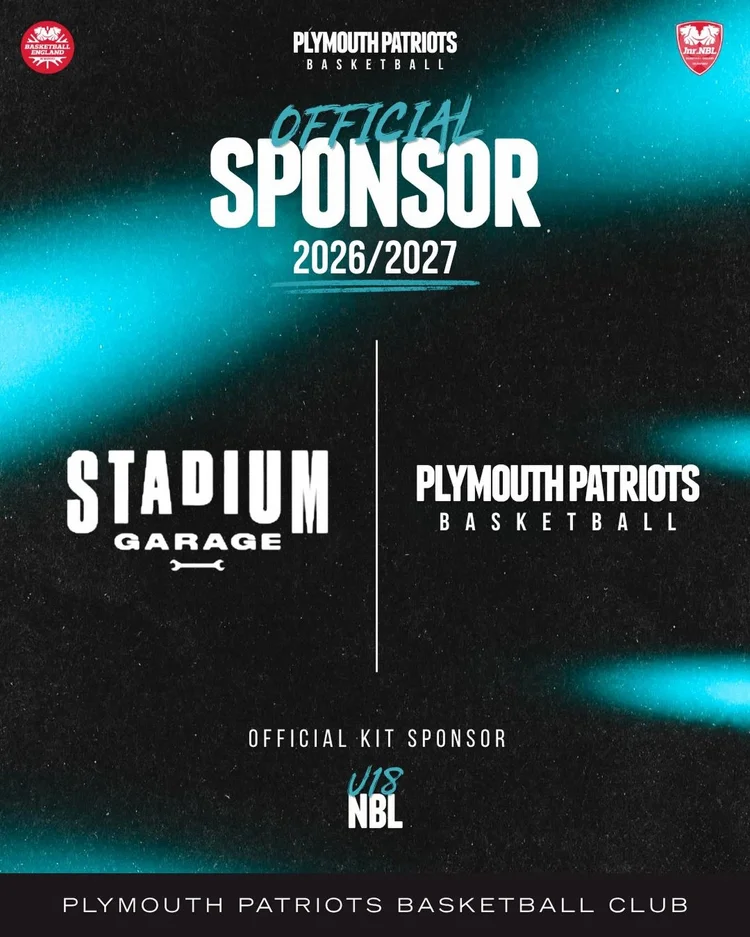 Official Sponsor 2026/27: Stadium Garage