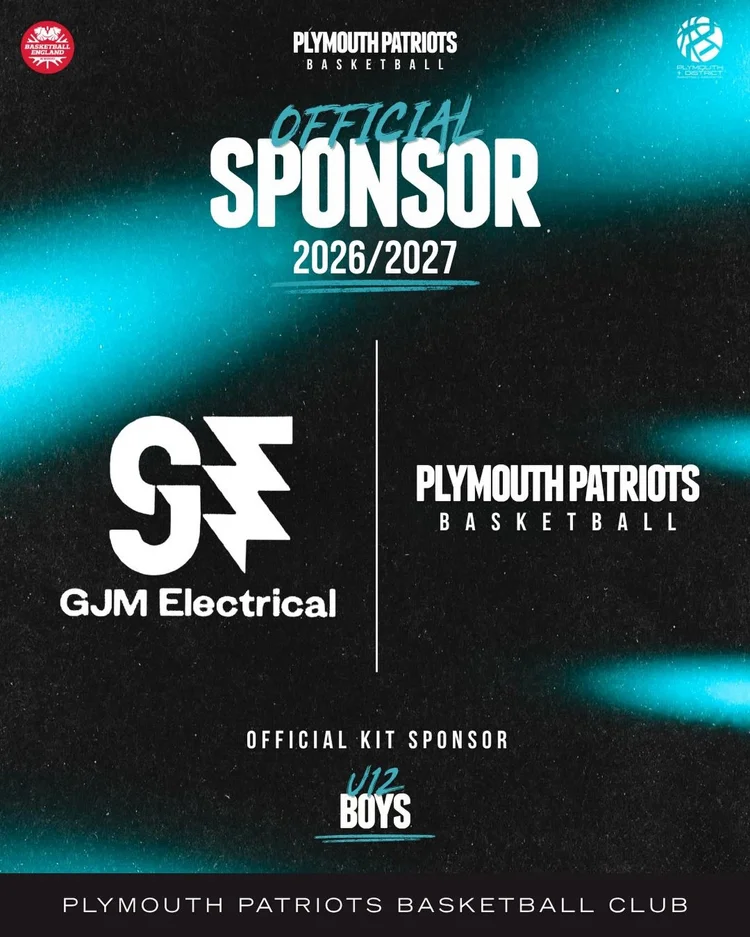 Official Sponsor 2026/27: GJM Electrical