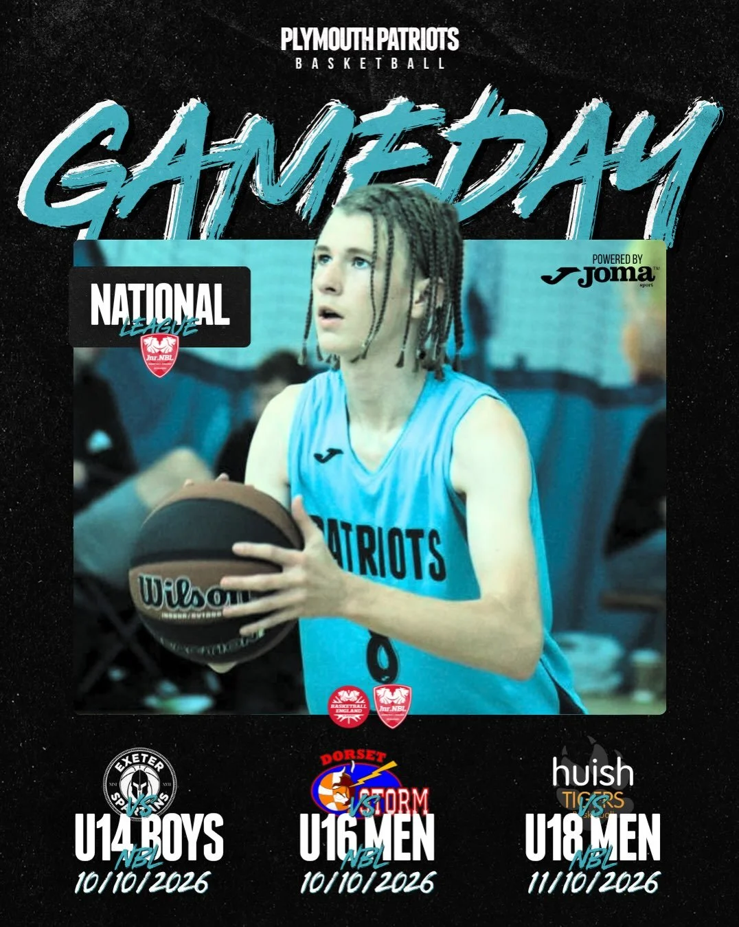 Another action packed weekend as our U14 and U16&rsquo;s teams took the floor today, with our U12 Boys also getting their season underway earlier this morning, whilst our U16 Regional and U18 NBL teams are both in action tomorrow. 

#plymouthpatriots