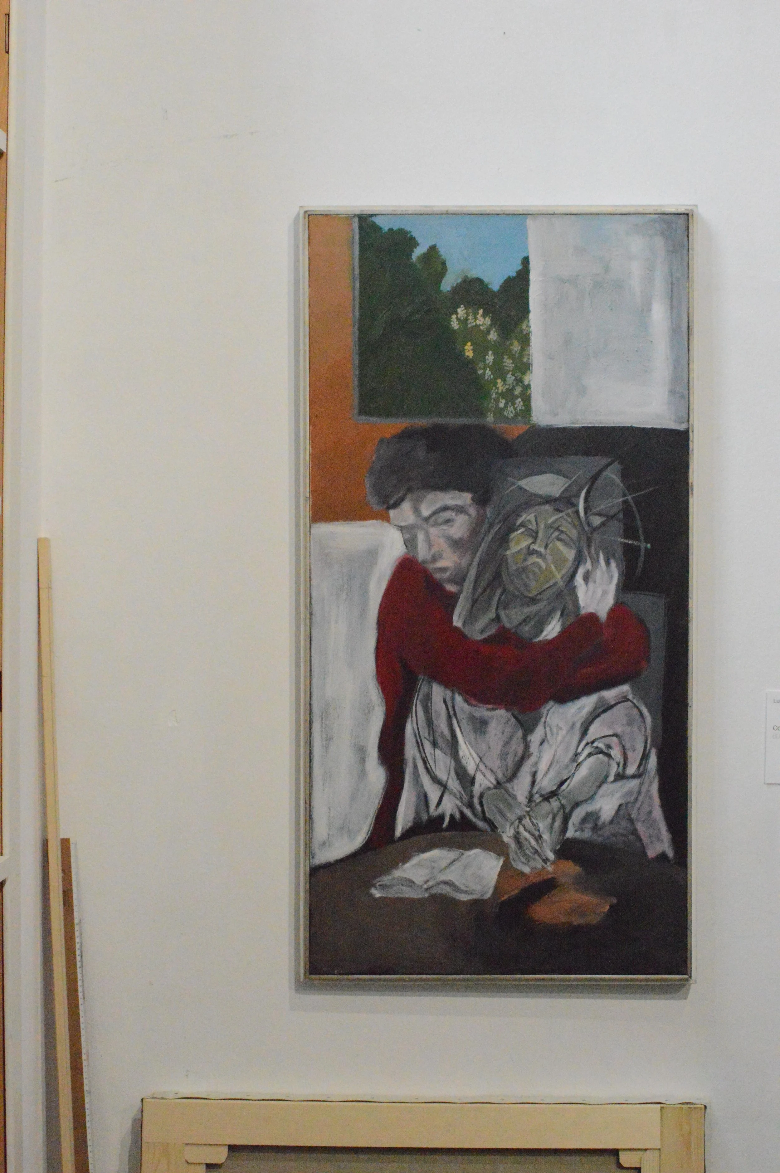 Malattia
60x120 cm, olio su tela
Milano
Atelier Crespi Brera, mostra Turbe Giovanili 2026