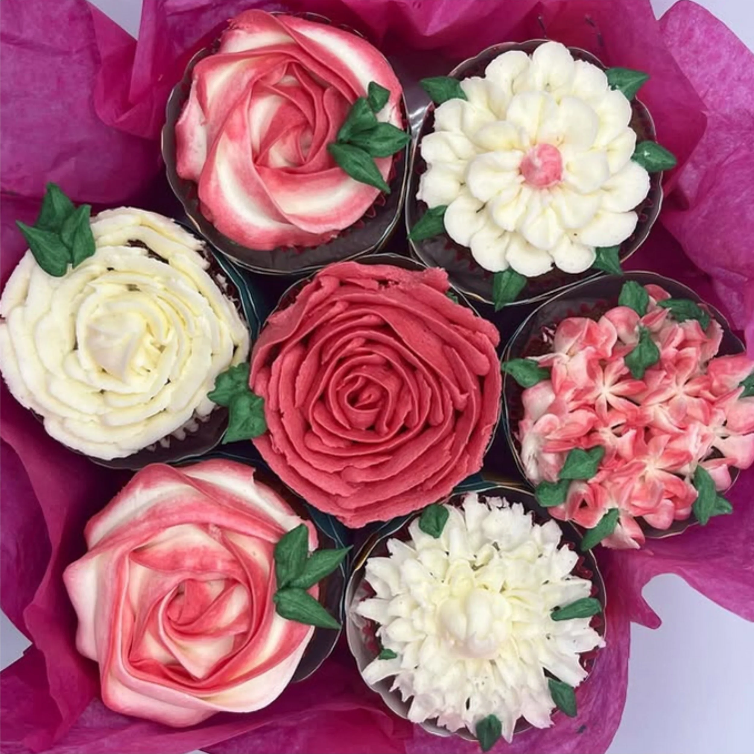 CUPCAKE - Flower Bouquet - Pink.jpg