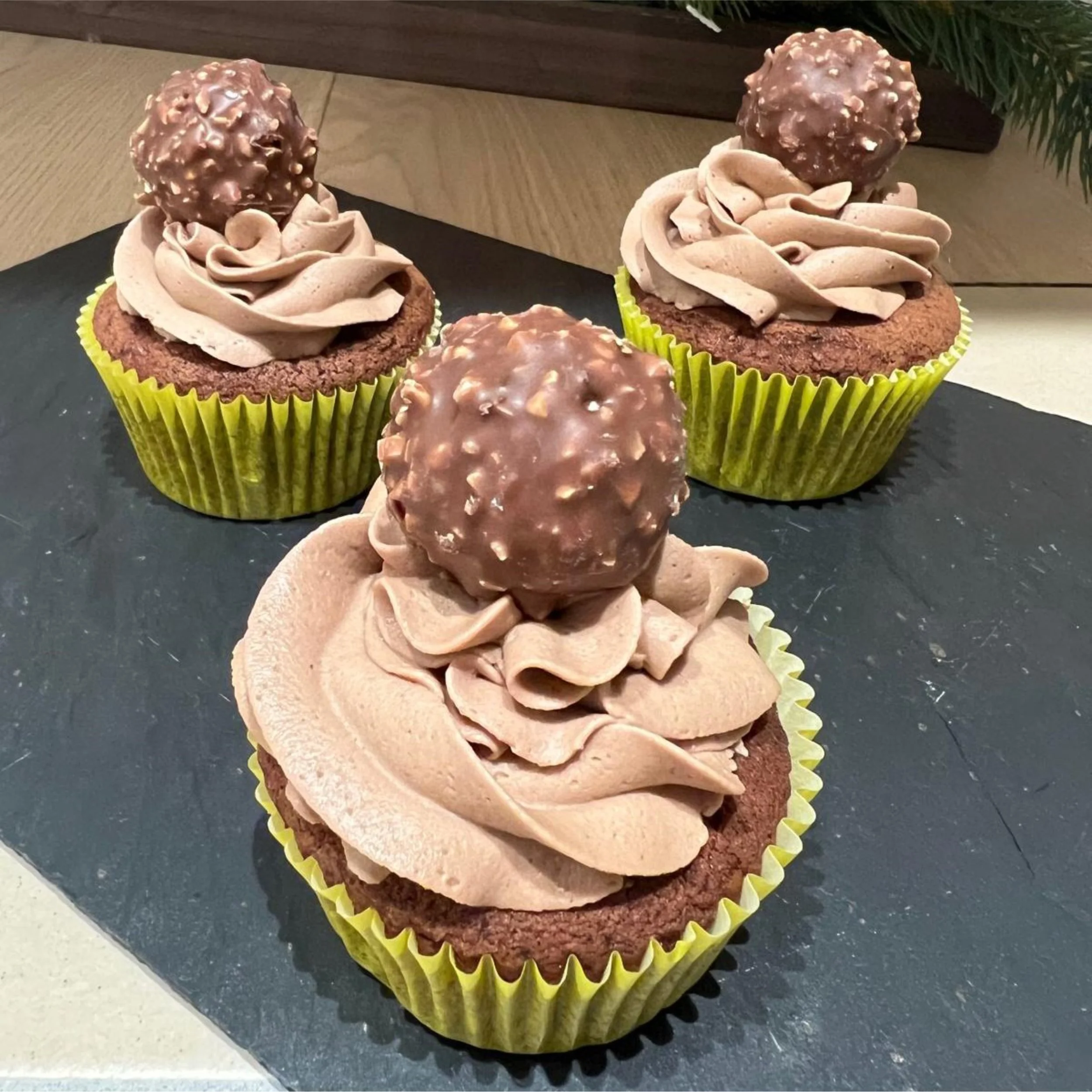 Ferrero Cupcakes