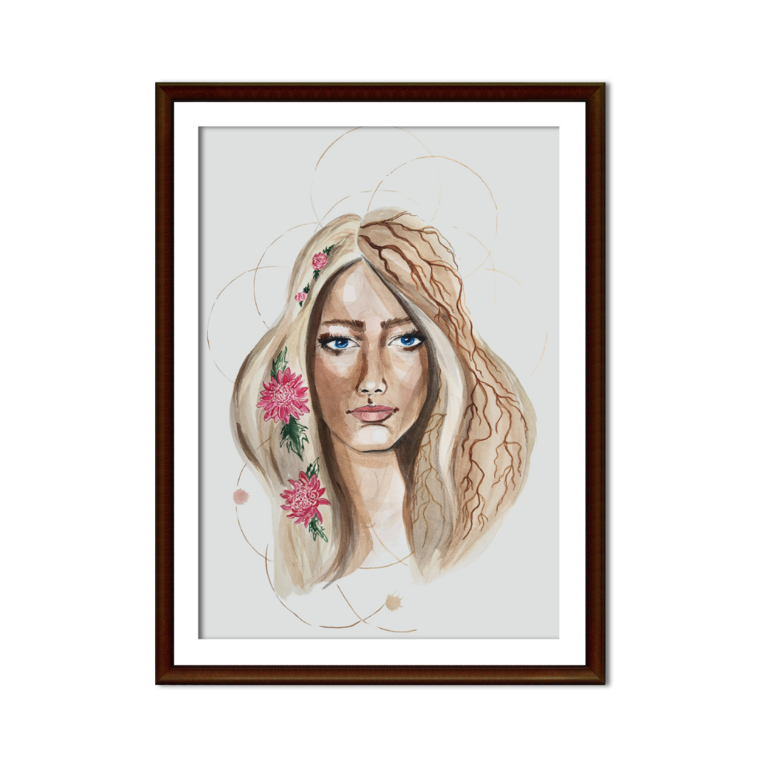VIRGO- Grow & Glow (print)