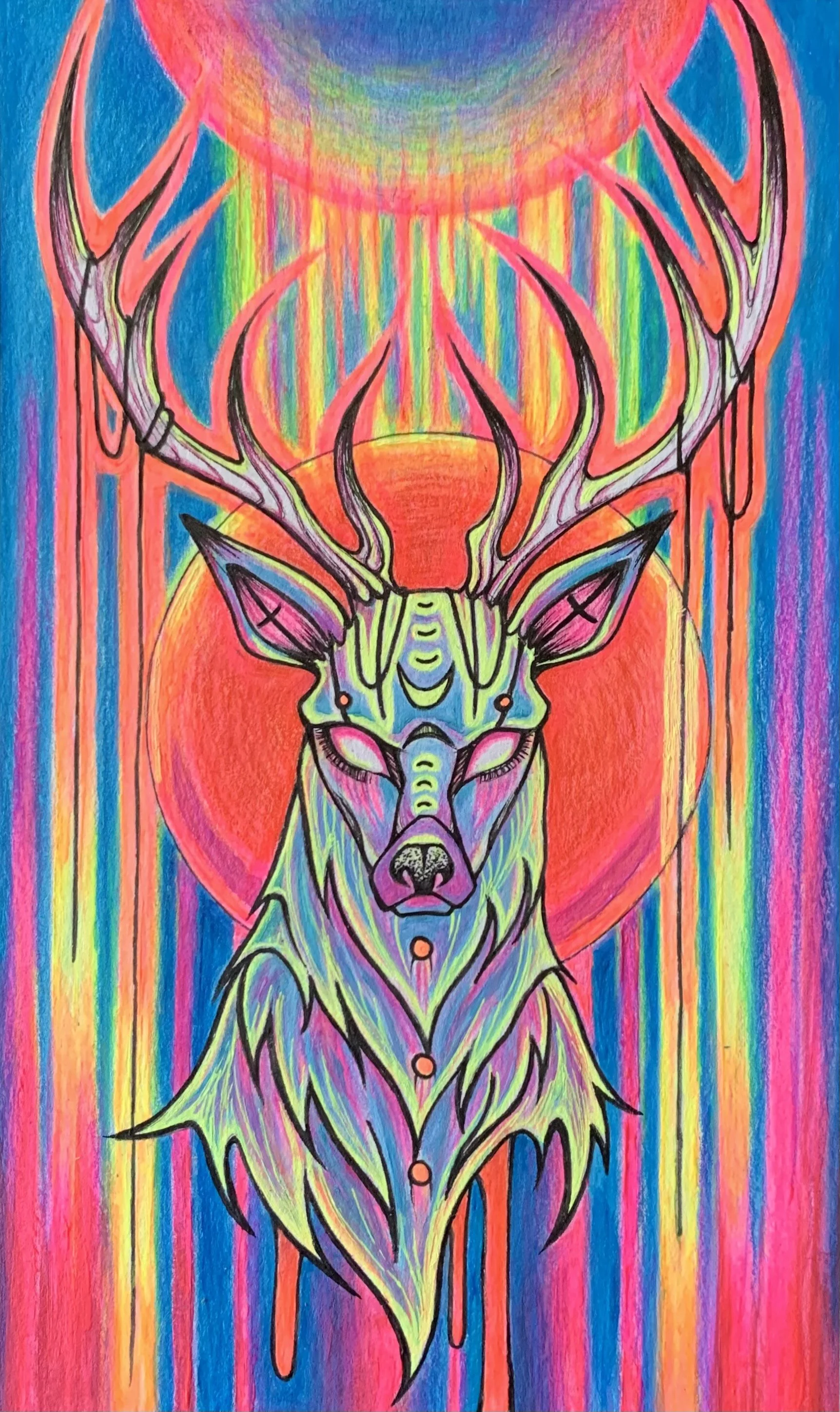 Cyberpunk Series: Reindeer