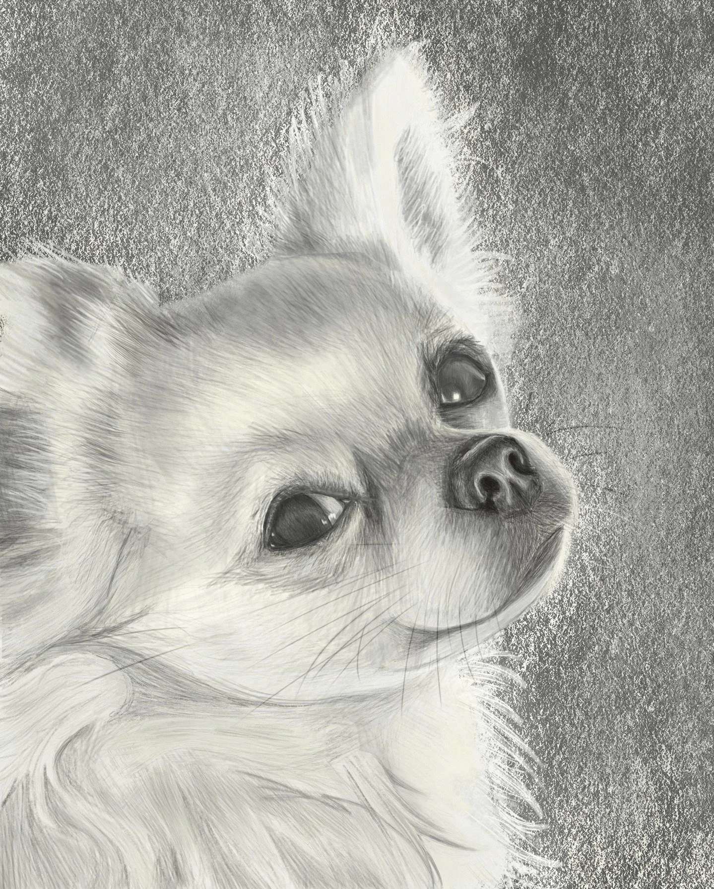 I don't think I've given this picture its own post yet. This is my biological son, Findus. It's one of my most favourite things I've drawn. I gave my dad a signed A4 print of it at the weekend (we were going to see a 'The Smiths' tribute band...hence