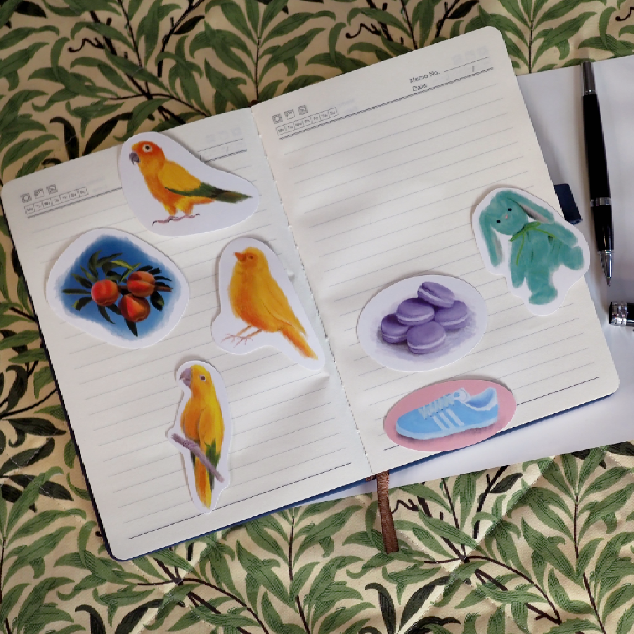 Colour Play - Pack of 7 Die Cut Stickers