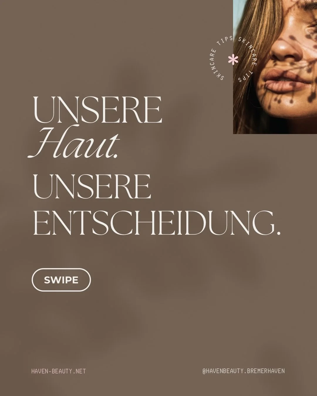 Unsere Haut ist immer da.
An guten Tagen. An stressigen Tagen.
Sie sch&uuml;tzt, reguliert, speichert Erinnerungen.

Und trotzdem ist sie oft das Organ,
bei dem wir am meisten hinterfragen,
vergleichen und sparen.

F&uuml;r sichtbare Ver&auml;nderung