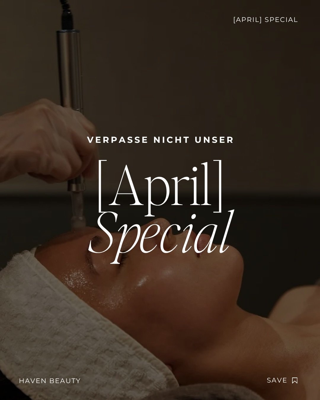 ✨ APRIL SPECIAL ✨

Der April wird 🔥 &ndash; und unsere Termine sind jetzt schon richtig gut gebucht. Wenn du dir noch deinen Wunschtermin sichern willst: bitte fr&uuml;hzeitig buchen!

💆&zwj;♀️ Detox Professional
F&uuml;r eine tiefengereinigte, kla