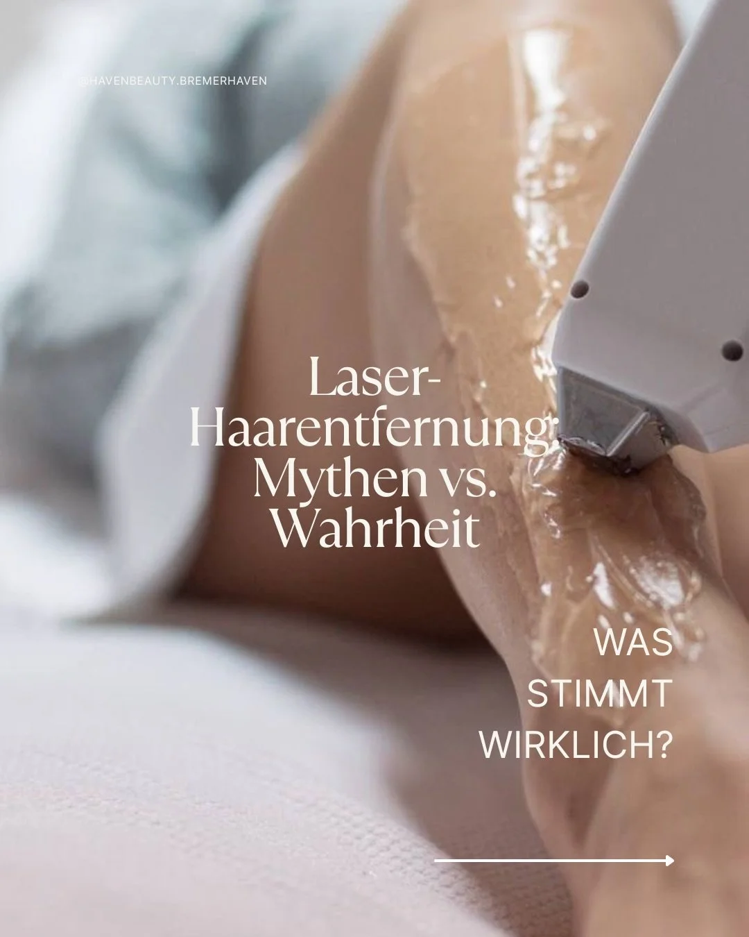 Rasieren, epilieren, wachsen&hellip;
und trotzdem kommen die Haare immer wieder 🙄

Kein Wunder, dass rund um dauerhafte Haarentfernung so viele Mythen entstehen.

Viele denken:
&rarr; zu gef&auml;hrlich
&rarr; bringt nichts
&rarr; tut extrem weh

Ab