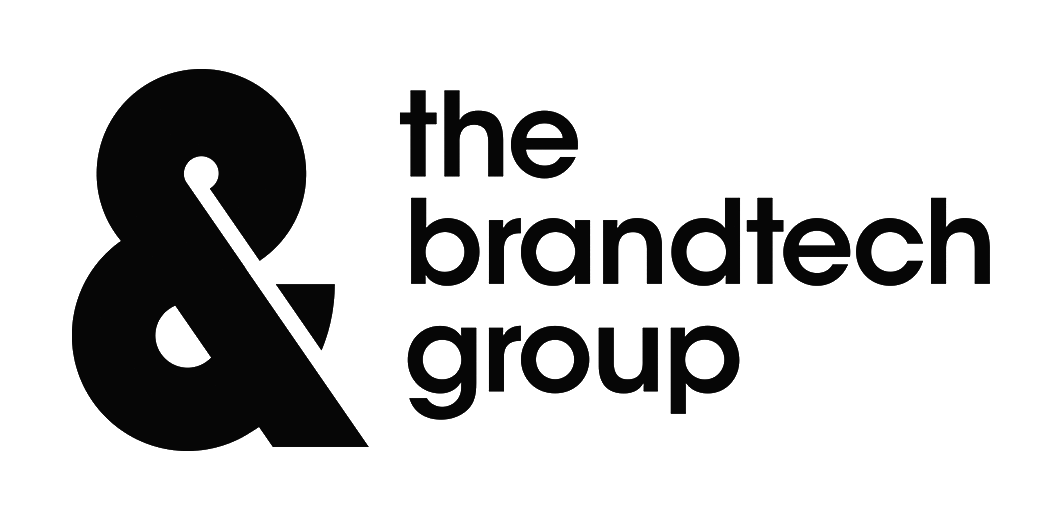 Logo of the Brandtech Group featuring a large ampersand symbol and the company's name in lowercase letters.