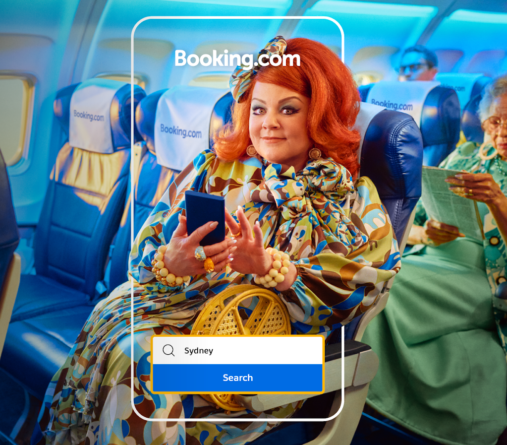 Booking.com | EU/AU Brand Campaign 2023 – Melissa McCarthy books her dream holiday