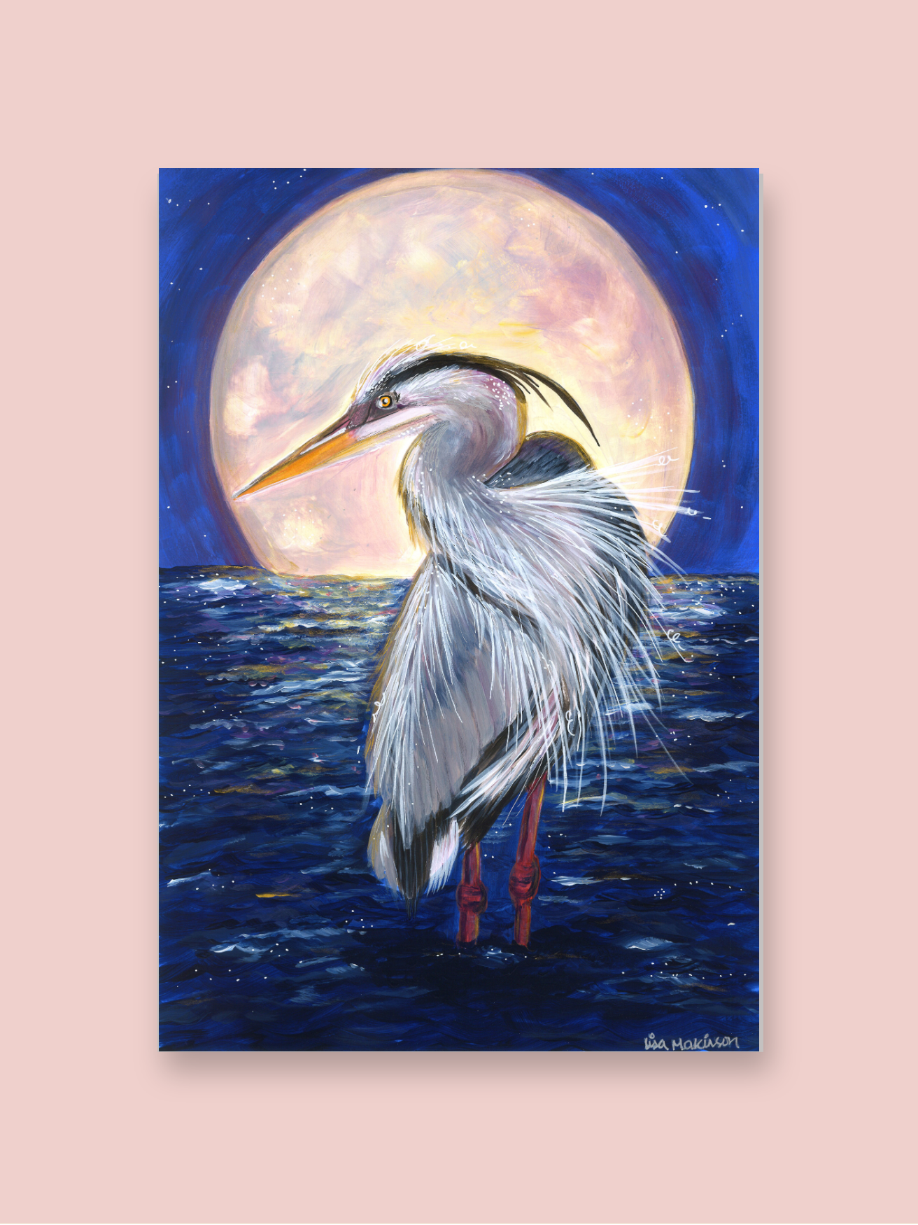 MOONLIT HERON