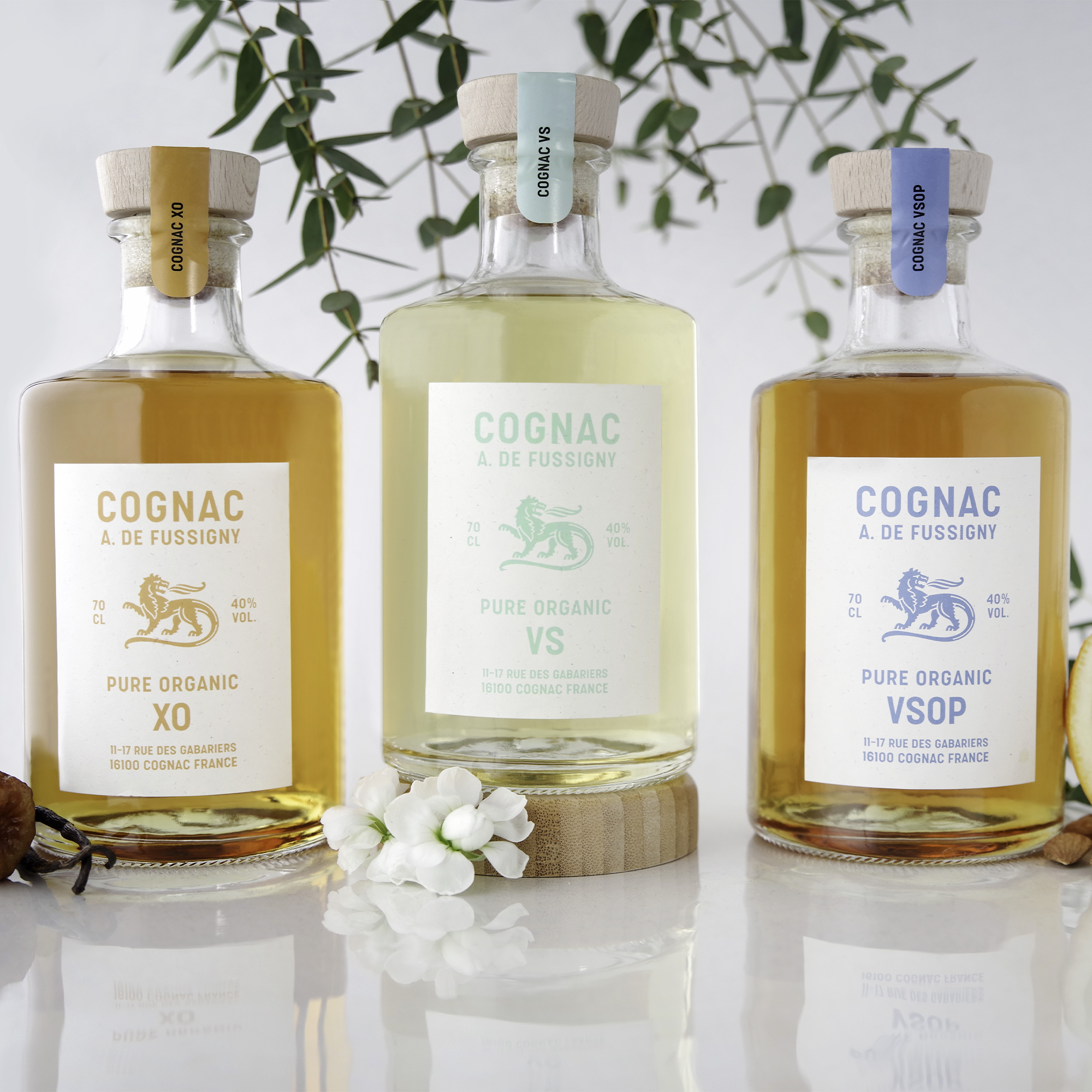 Cognacs bio : Pure Organic