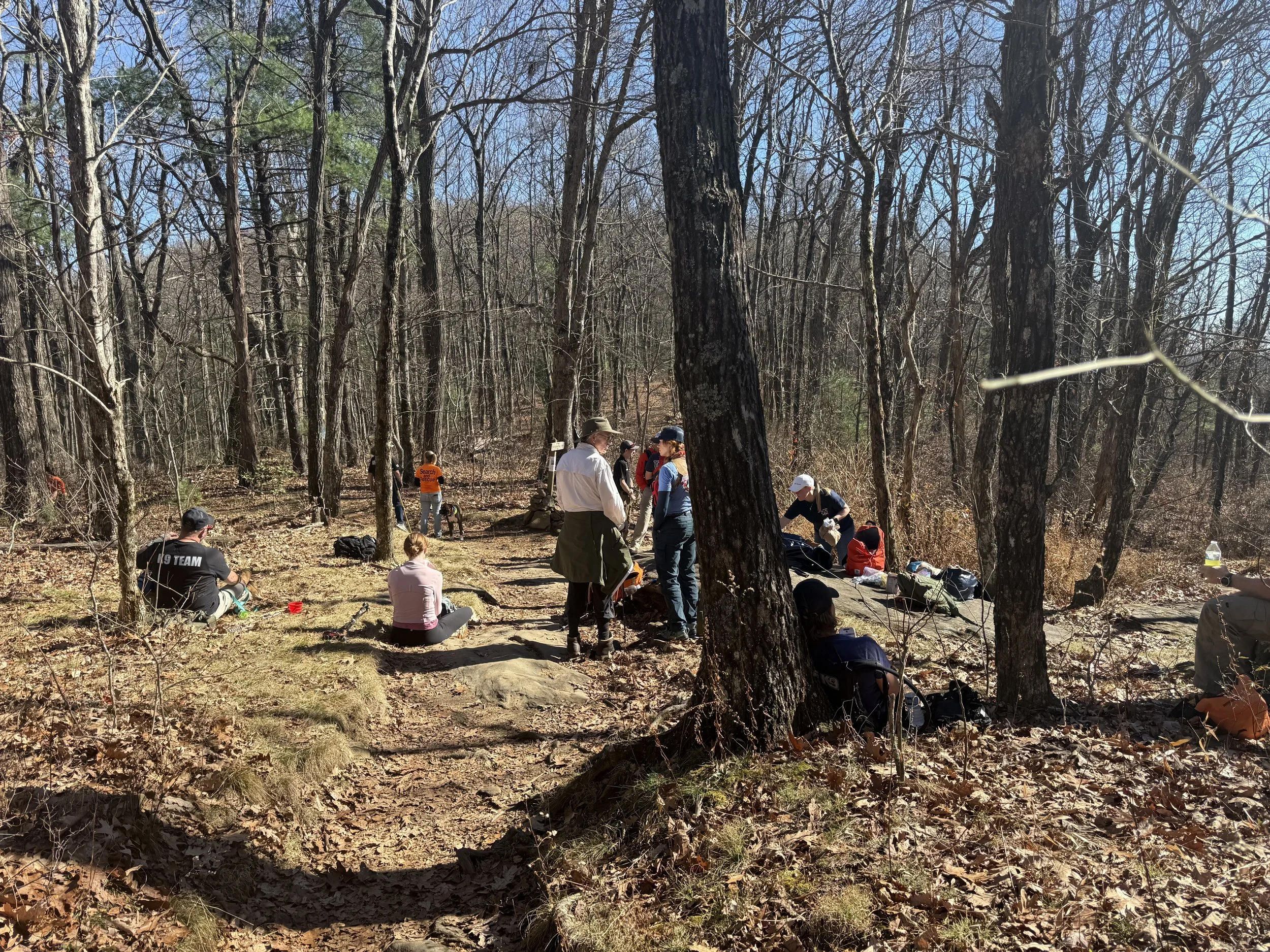 SAR professionals during the search for Charles Hosch