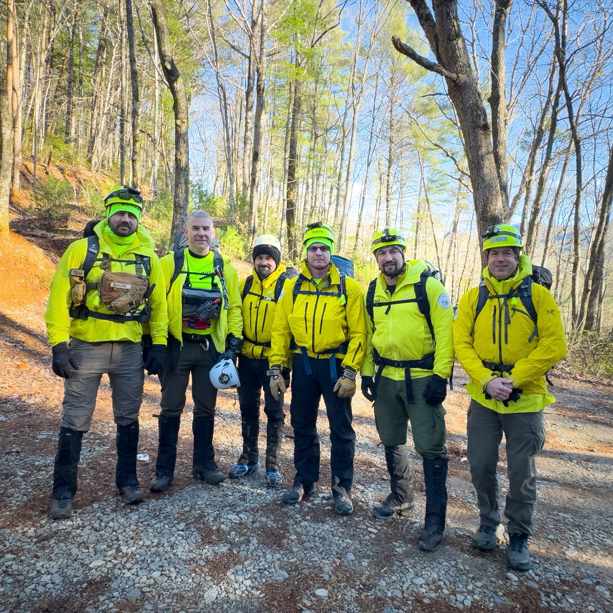 Heroic searchers from BUSAR