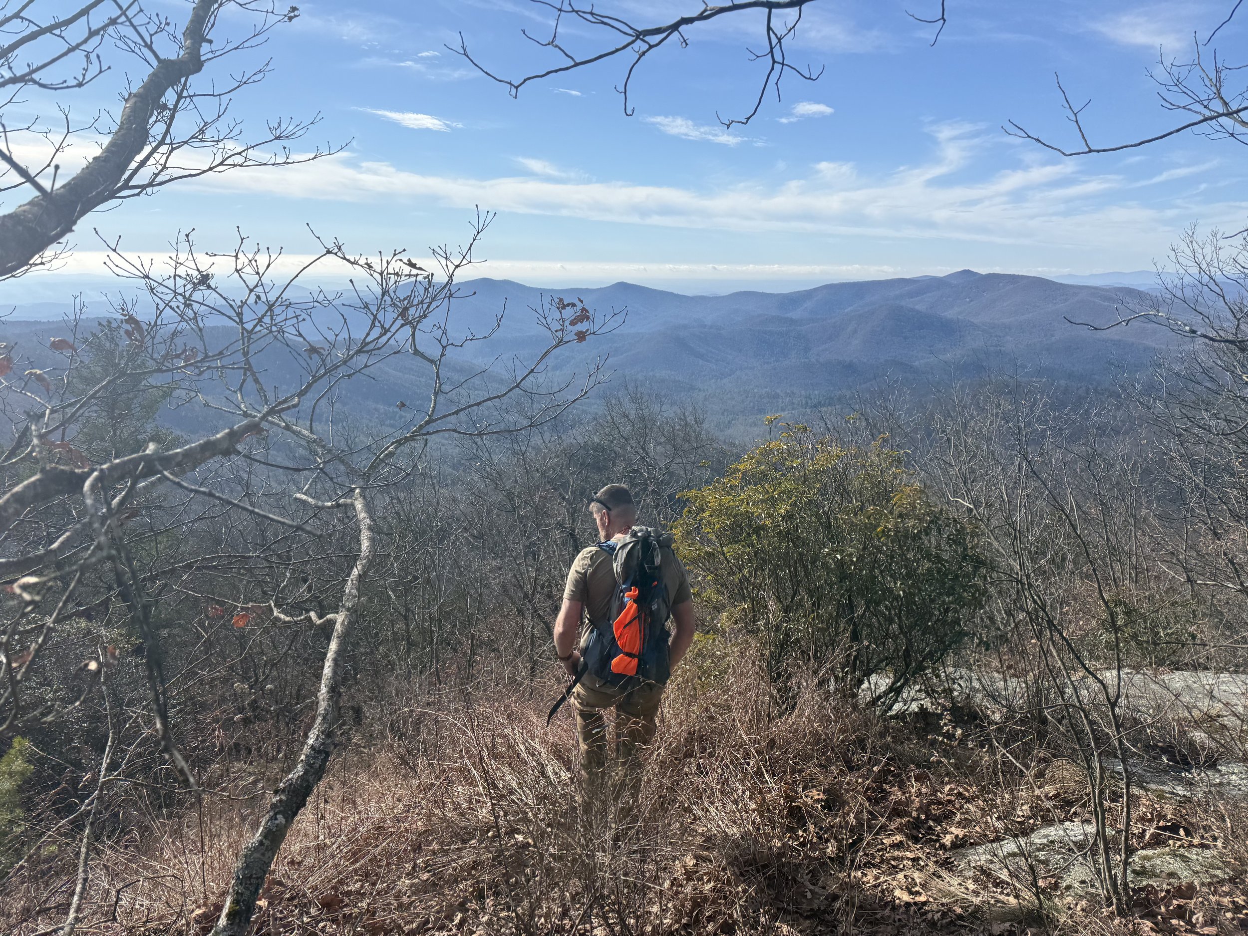 Scott Tolman searching for Charles Hosch