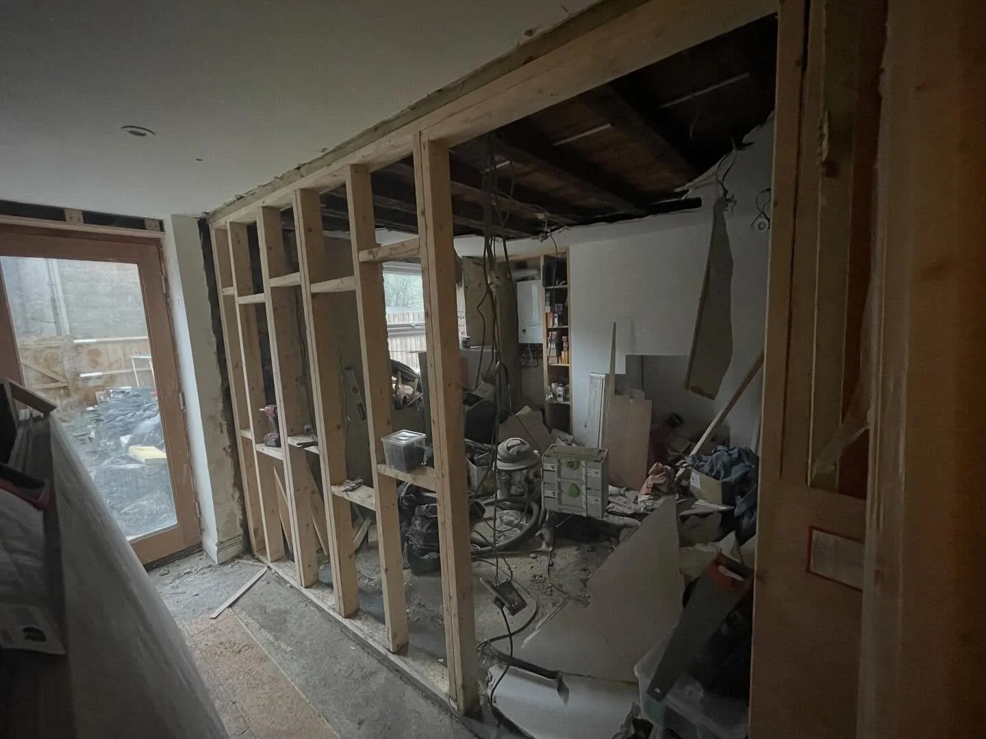 How it started vs how it&rsquo;s going &hellip; 

From sheer chaos and pandemonium, through full-blown turmoil, and finally to something that resembles calm, functionality.

We still have plenty left to do in this house, but I&rsquo;m genuinely proud