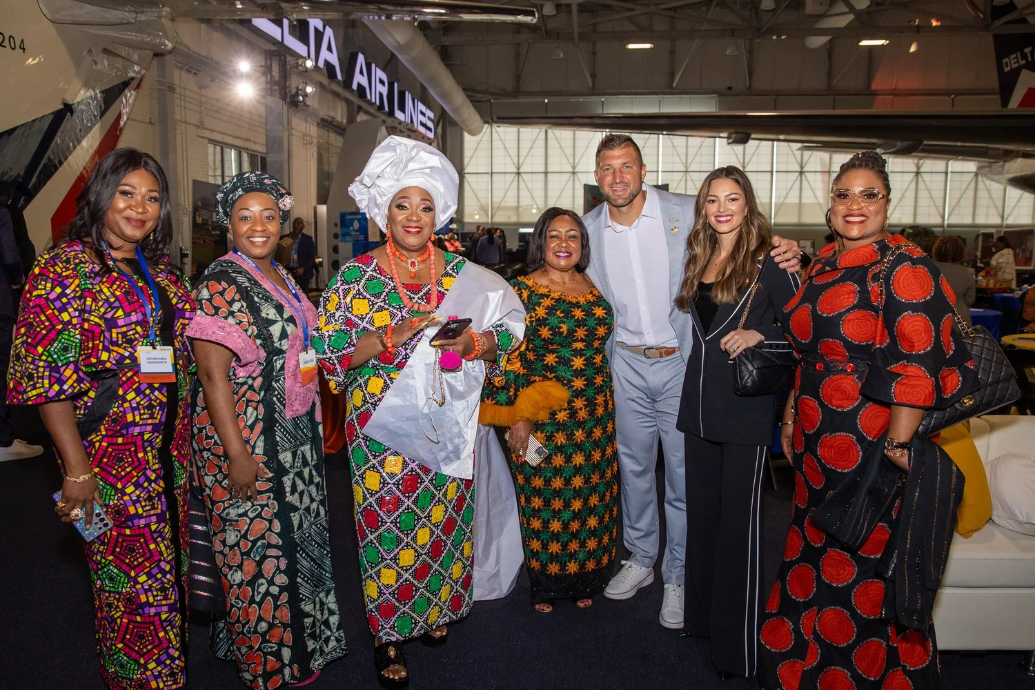 Delegates in traditional dress gather at a past Assembly