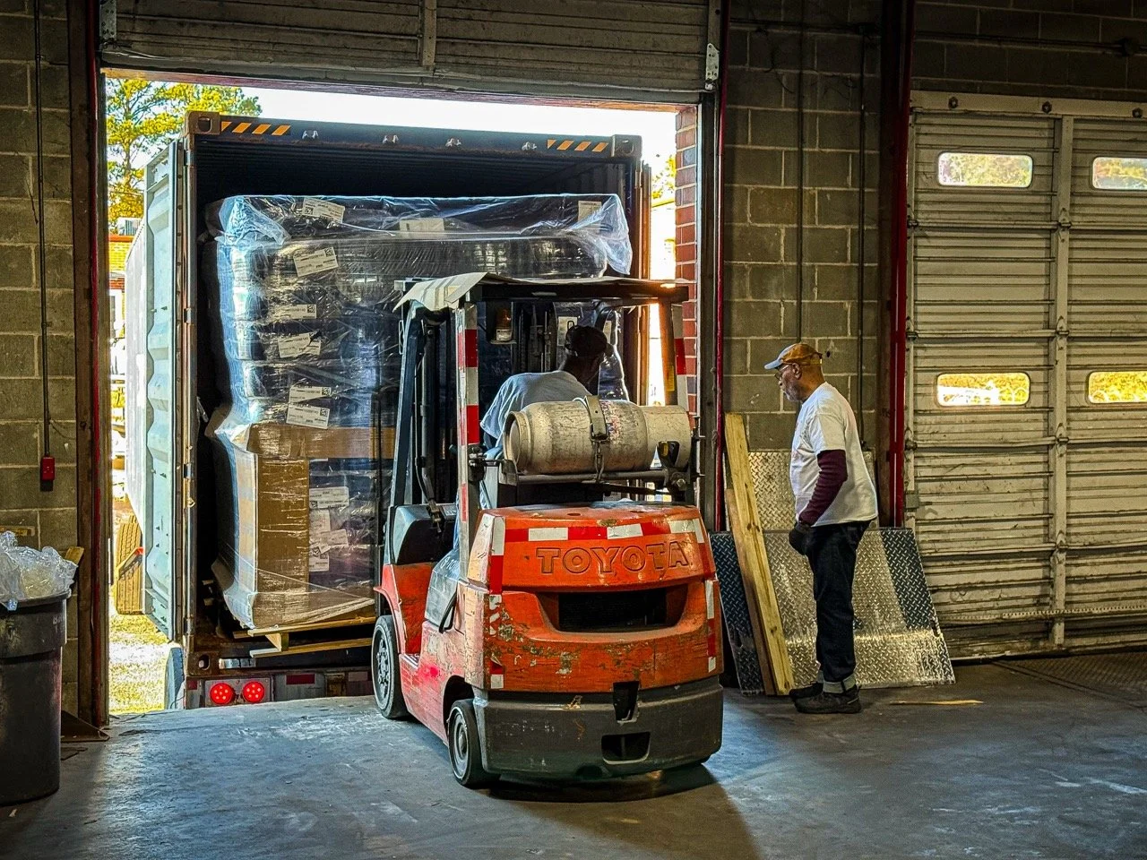 International Poverty Forum Sends First of Several Containers of Emergency Relief Supplies to Jamaica Following Devastating Storms