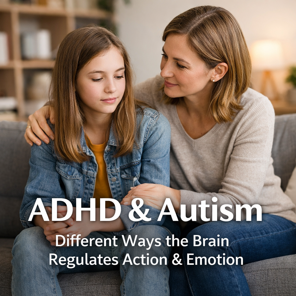 ADHD and Autism: Different Ways the Brain Regulates Action, Attention, and Emotion