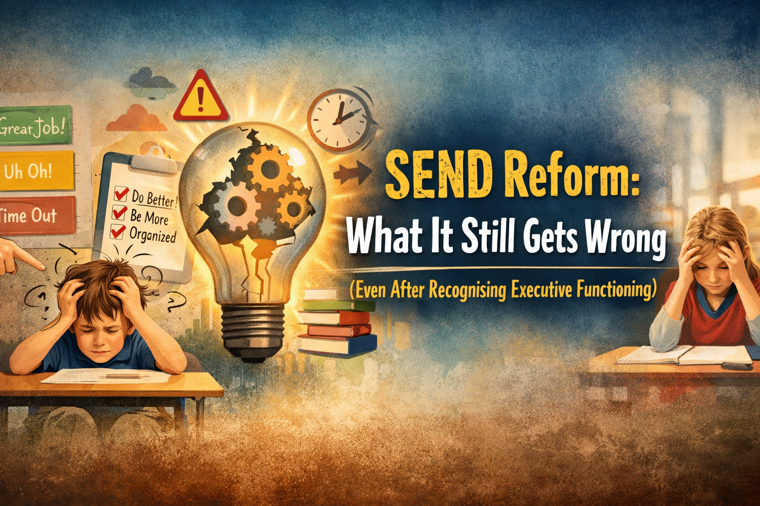 SEND Reform: What It Still Gets Wrong (Even After Finally Recognising Executive Functioning)