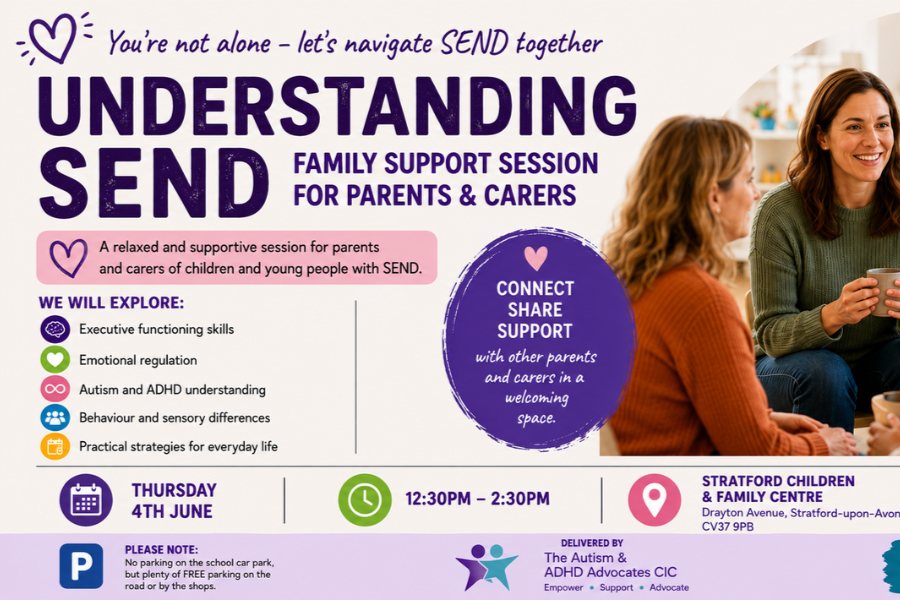 Understanding SEND: Family Support Session for Parents &amp; Carers - 4th June