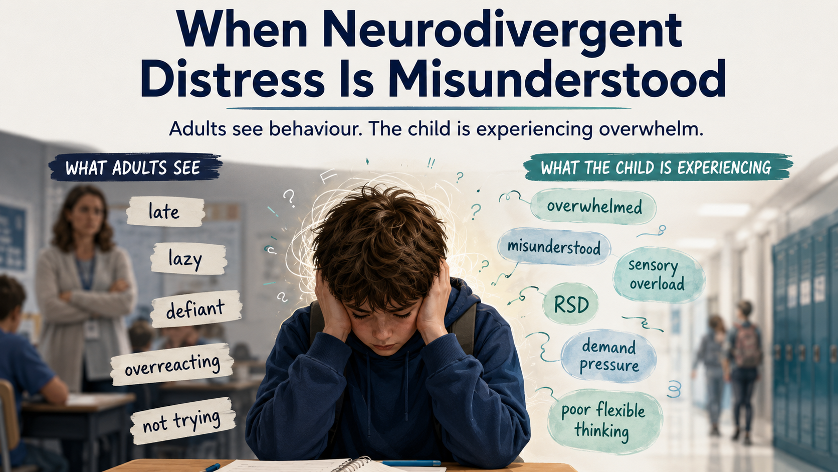 When Neurodivergent Children Are Misunderstood: The Hidden Distress Adults Keep Missing