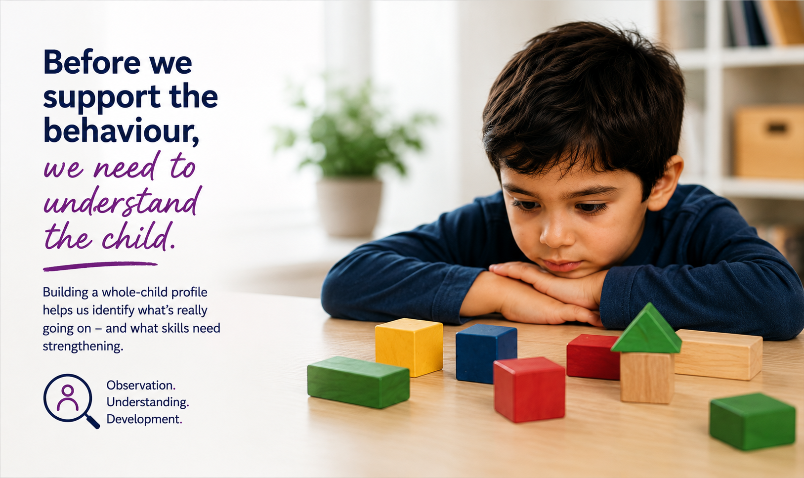 Before We Support the Behaviour, We Need to Understand the Child