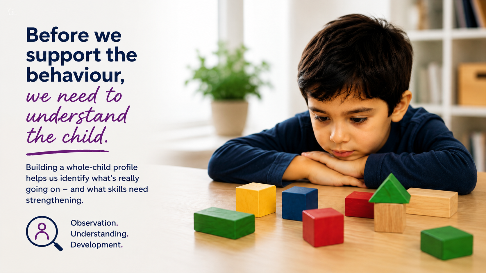 Before We Support the Behaviour, We Need to Understand the Child