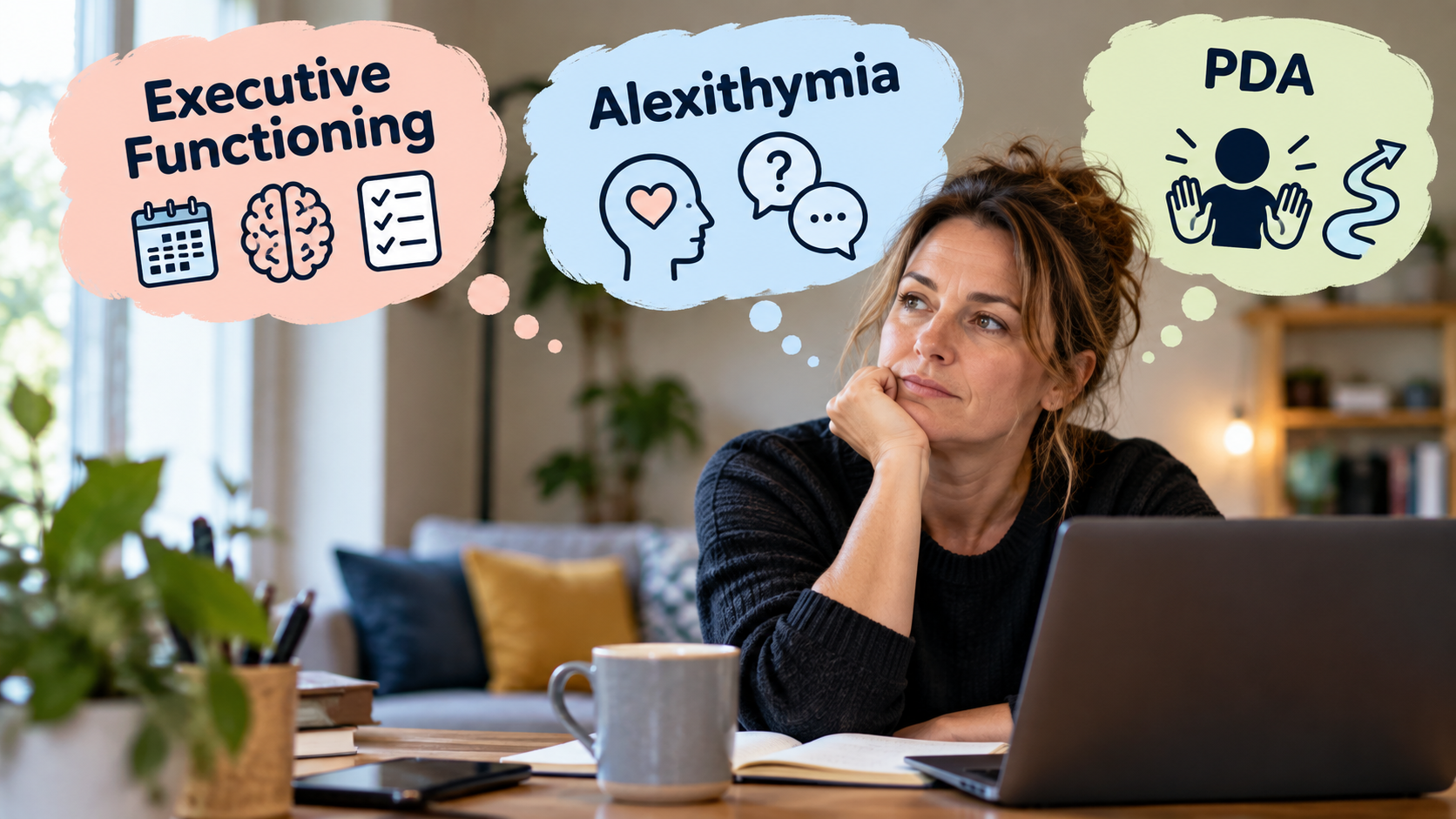 Executive Functioning Skills plus Alexithymia &amp; PDA