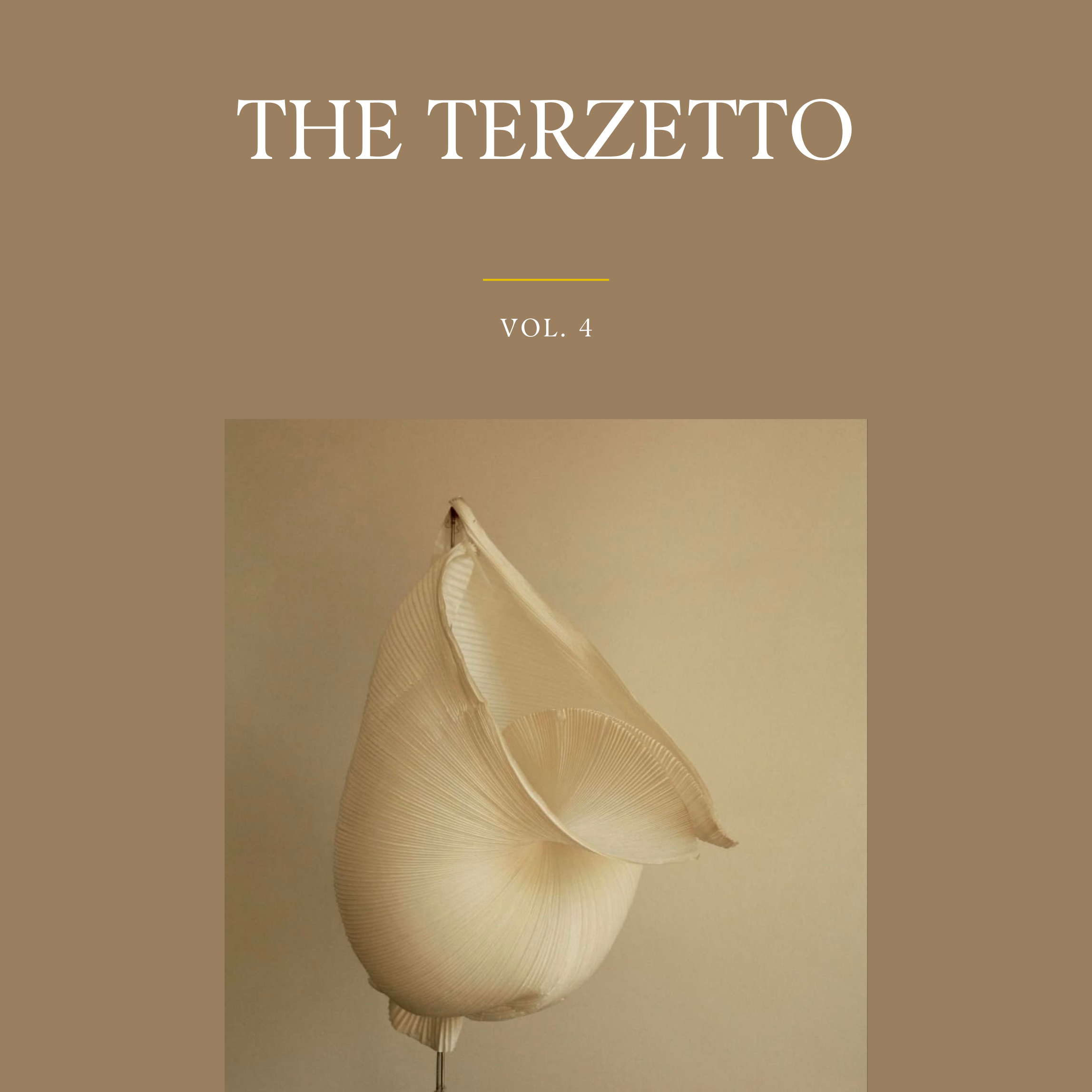 THE TERZETTO VOL. 4 / INGO MAURER